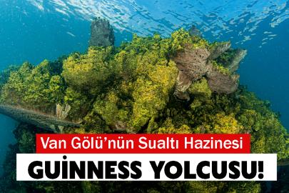 Van Gölü’nün Sualtı Hazinesi Guinness Yolcusu!