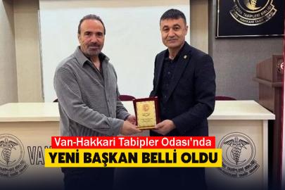 Van-Hakkari Tabipler Odası'nda yeni başkan belli oldu