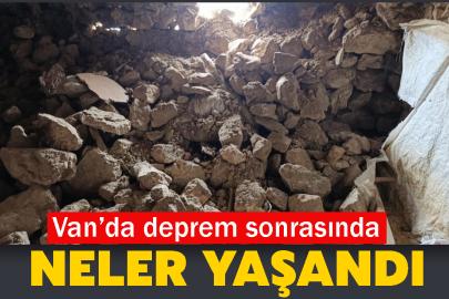 Van’da deprem sonrasında neler yaşandı