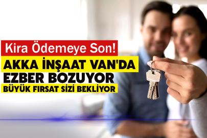 Van’da ev sahibi olmak için büyük fırsat