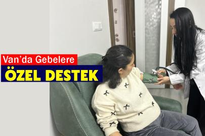 Van’da Gebelere Özel Destek