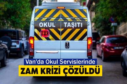 Van'da Okul Servislerinde Zam Krizi Çözüldü
