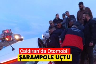 Çaldıran’da Otomobil Şarampole Uçtu: 5 Kişi Yaralı