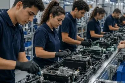 İmalata genç çalışan desteği