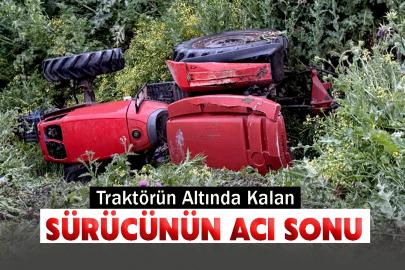 Traktörün Altında Kalan Sürücünün Acı Sonu