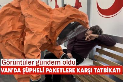 Van Geri Gönderme Merkezi’nde KBRN tatbikatı yapıldı
