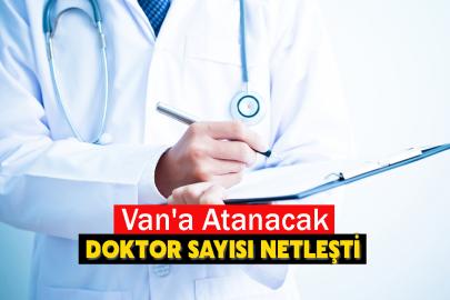 Van'a Atanacak Doktor Sayısı Netleşti