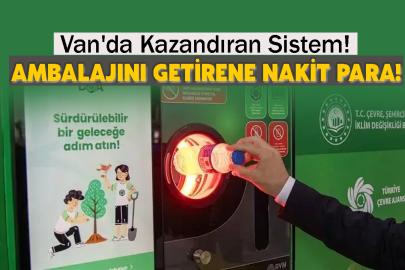 Van'da Ambalajını Getirene Nakit Para!