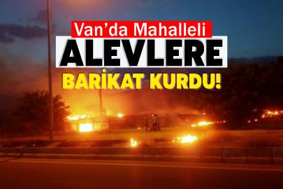 Van’da Mahalleli Alevlere Barikat Kurdu!