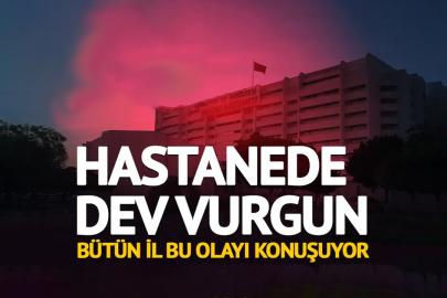 Hastanede 15 milyonluk ilaç vurgunu!