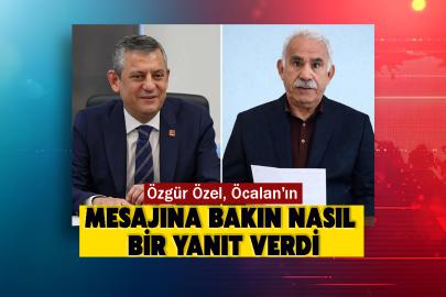 Özgür Özel, Öcalan'ın Mesajına Bakın Nasıl Bir Yanıt Verdi