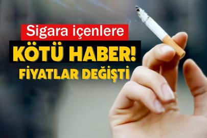 Sigara içenlere kötü haber! Fiyatlar değişti