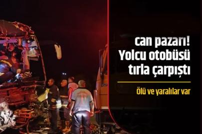 Tır ile Yolcu Otobüs Çarpıştı: 2 Ölü, 22 Yaralı