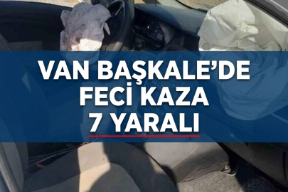 Van Başkale'de Feci Kaza: 7 yaralı
