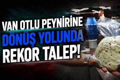 Van Otlu Peynirine Dönüş Yolunda Rekor Talep!