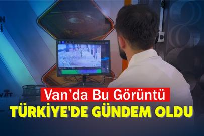 Van’da Bu Görüntü Türkiye'de Gündem Oldu