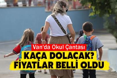 Van'da Okul Çantası Kaça Dolacak? Kırtasiyede Fiyatlar Belli Oldu