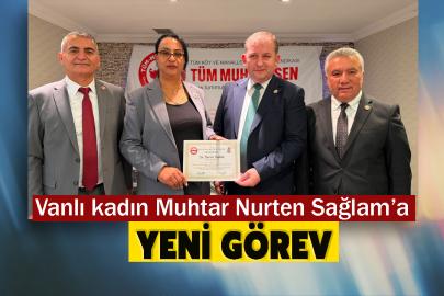 Vanlı kadın muhtar Nurten Sağlam