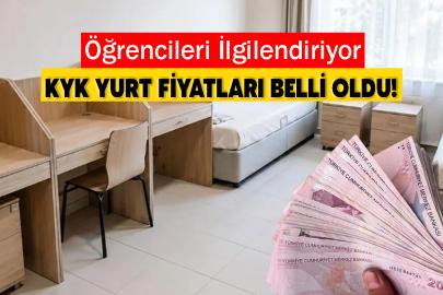 KYK yurt fiyatları belli oldu!