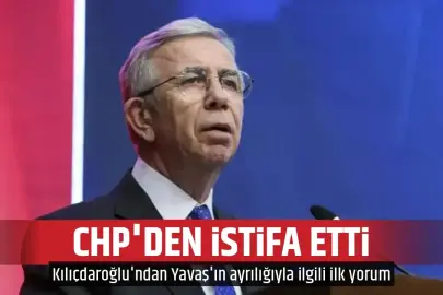 Mansur Yavaş istifa etti