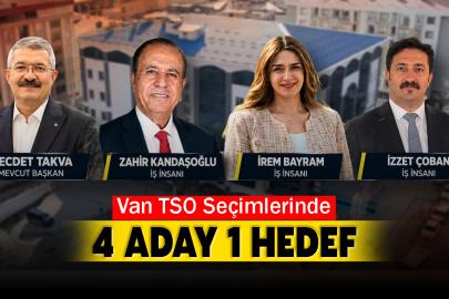 Van TSO Seçimlerinde 4 Aday 1 Hedef İçin Yarışacak