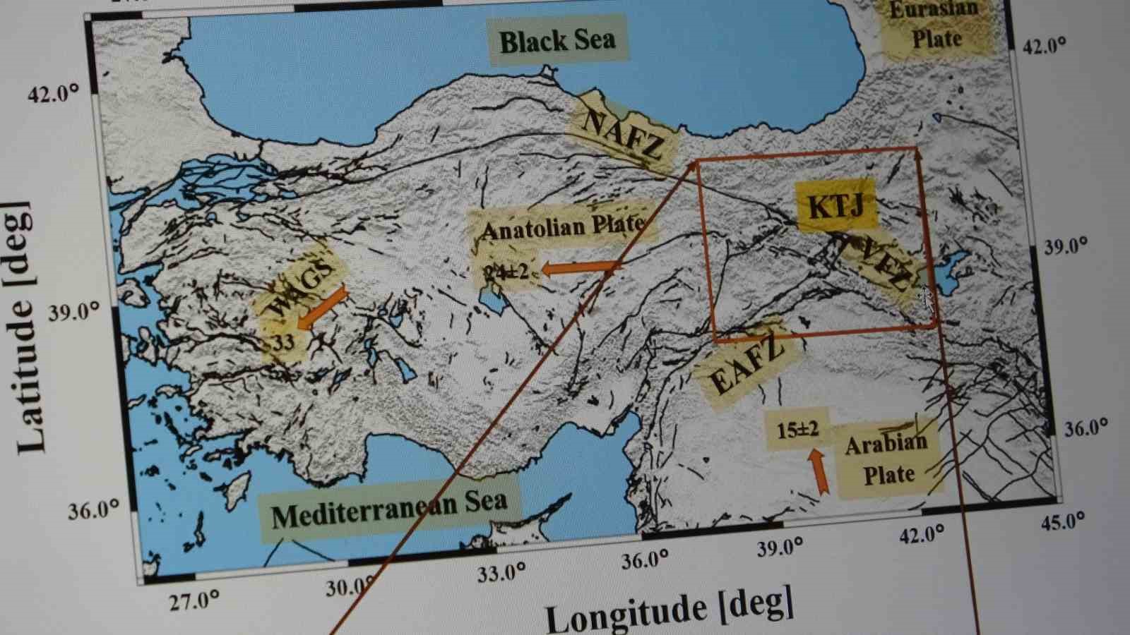 Bingöl’de 3 levhanın kesiştiği bölgede gerilimin yükseldiği tespit edildi