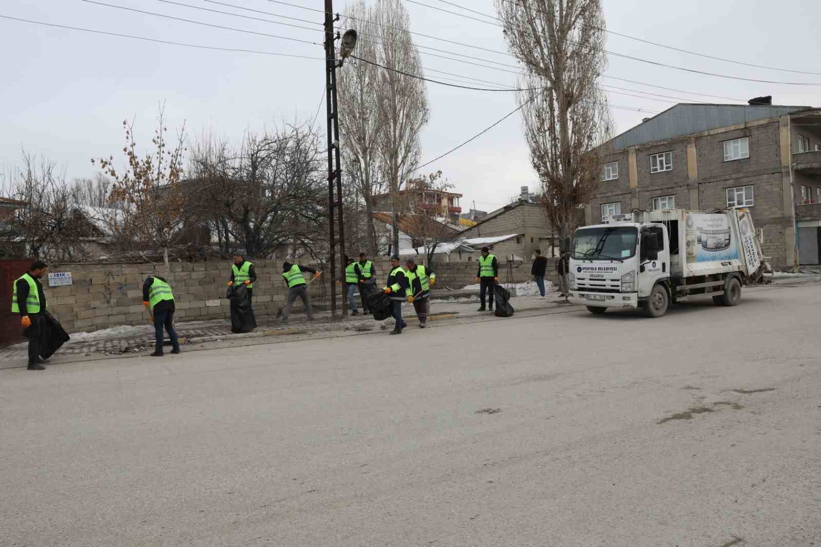 İpekyolu’nda bahar temizliği