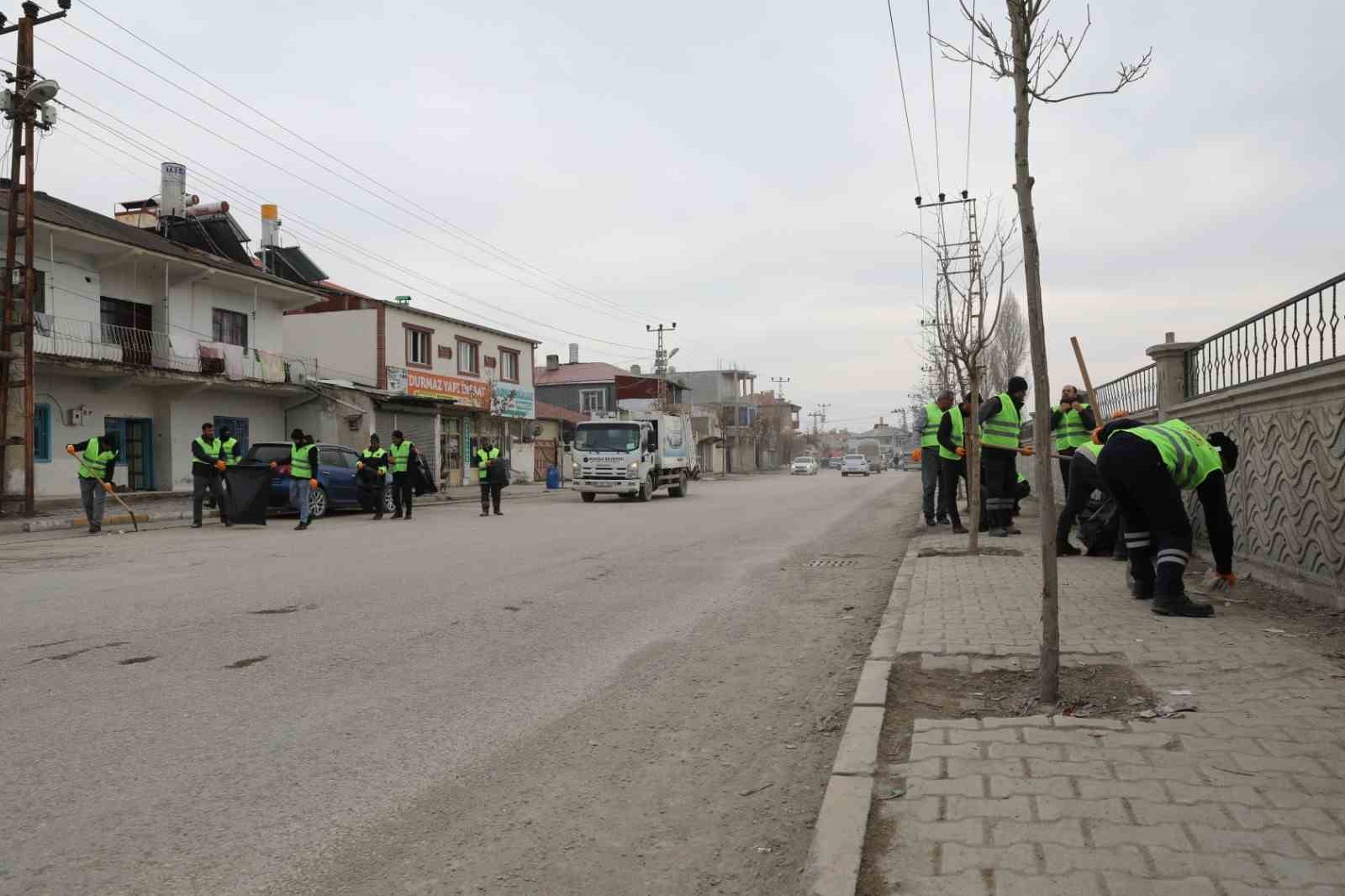 İpekyolu’nda bahar temizliği