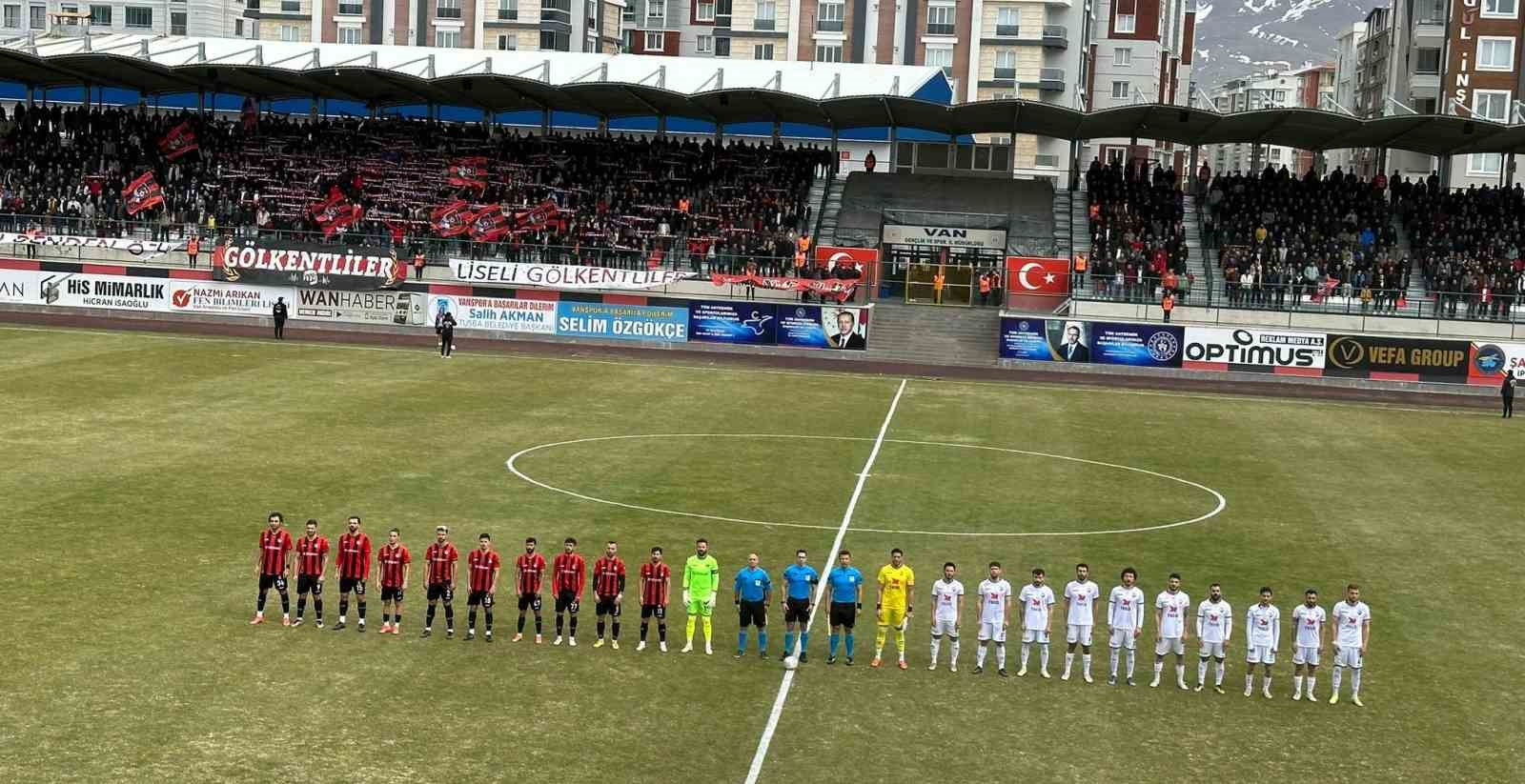 TFF 2. Lig: Vanspor FK: 2 - Karacabey Belediyespor: 0