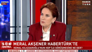 Meral Akşener HDP’ye Bakanlık Yok