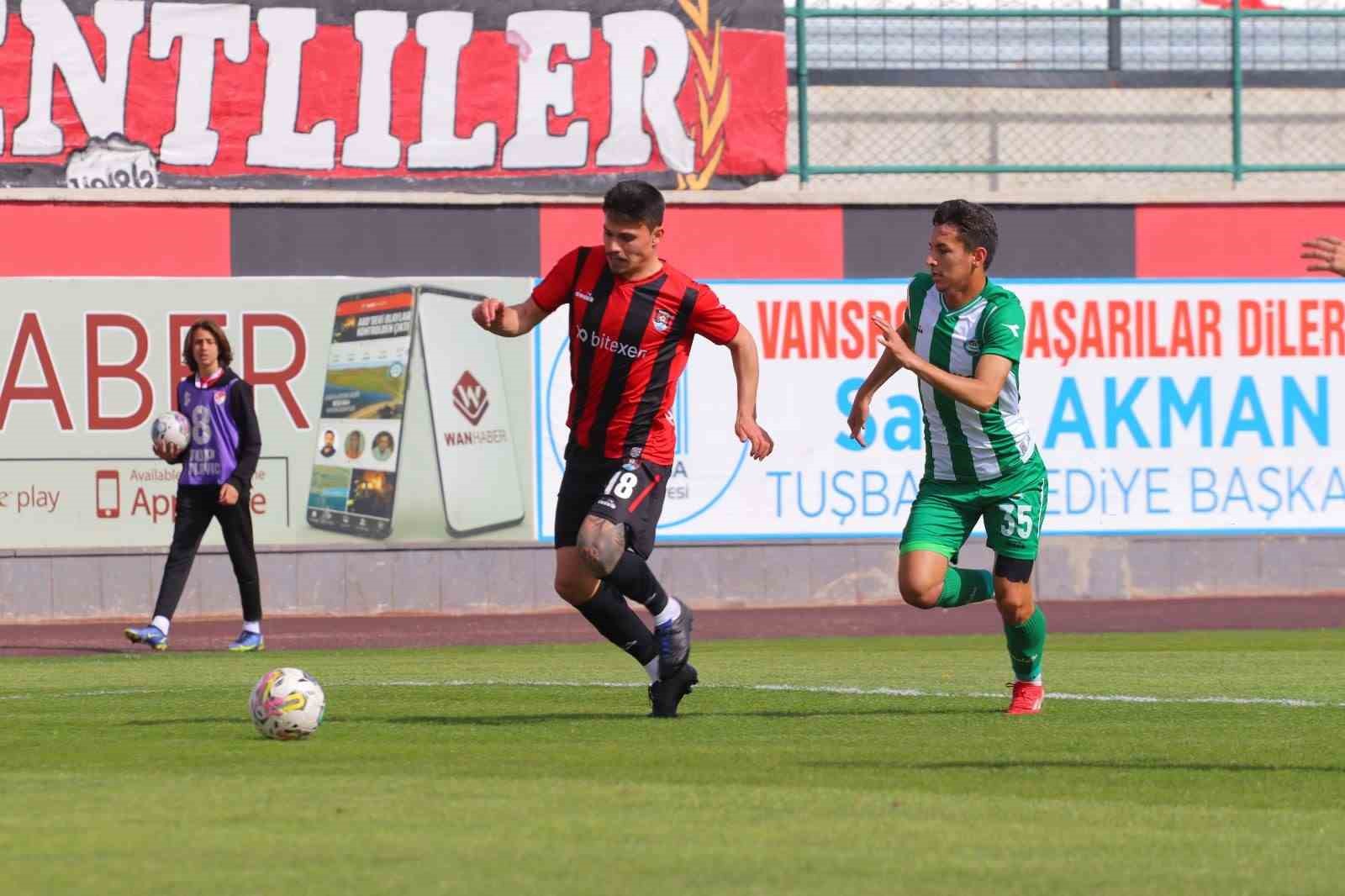 TFF 2. Lig: Vanspor FK: 2 - Serikspor: 2