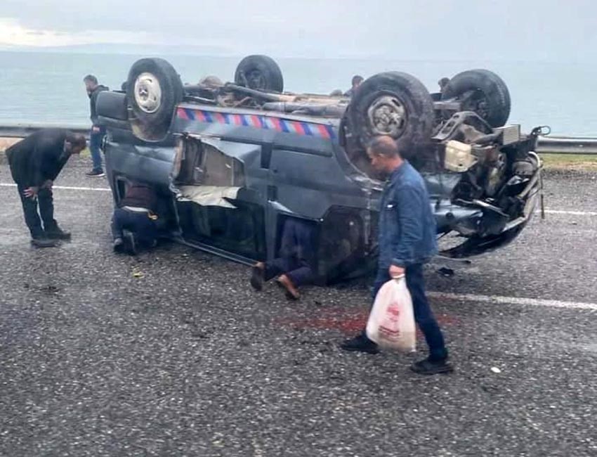 Van’da trafik kazası: 2 yaralı