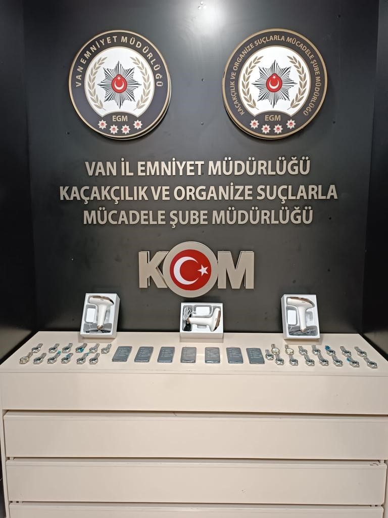 Van’da gümrük kaçakçılığı