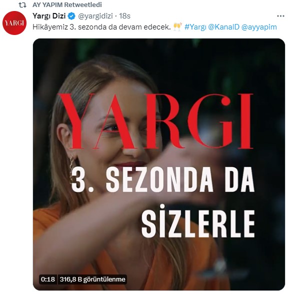 Final kararından vazgeçilen Yargı dizisi, 3. sezonuyla ekranda olacak