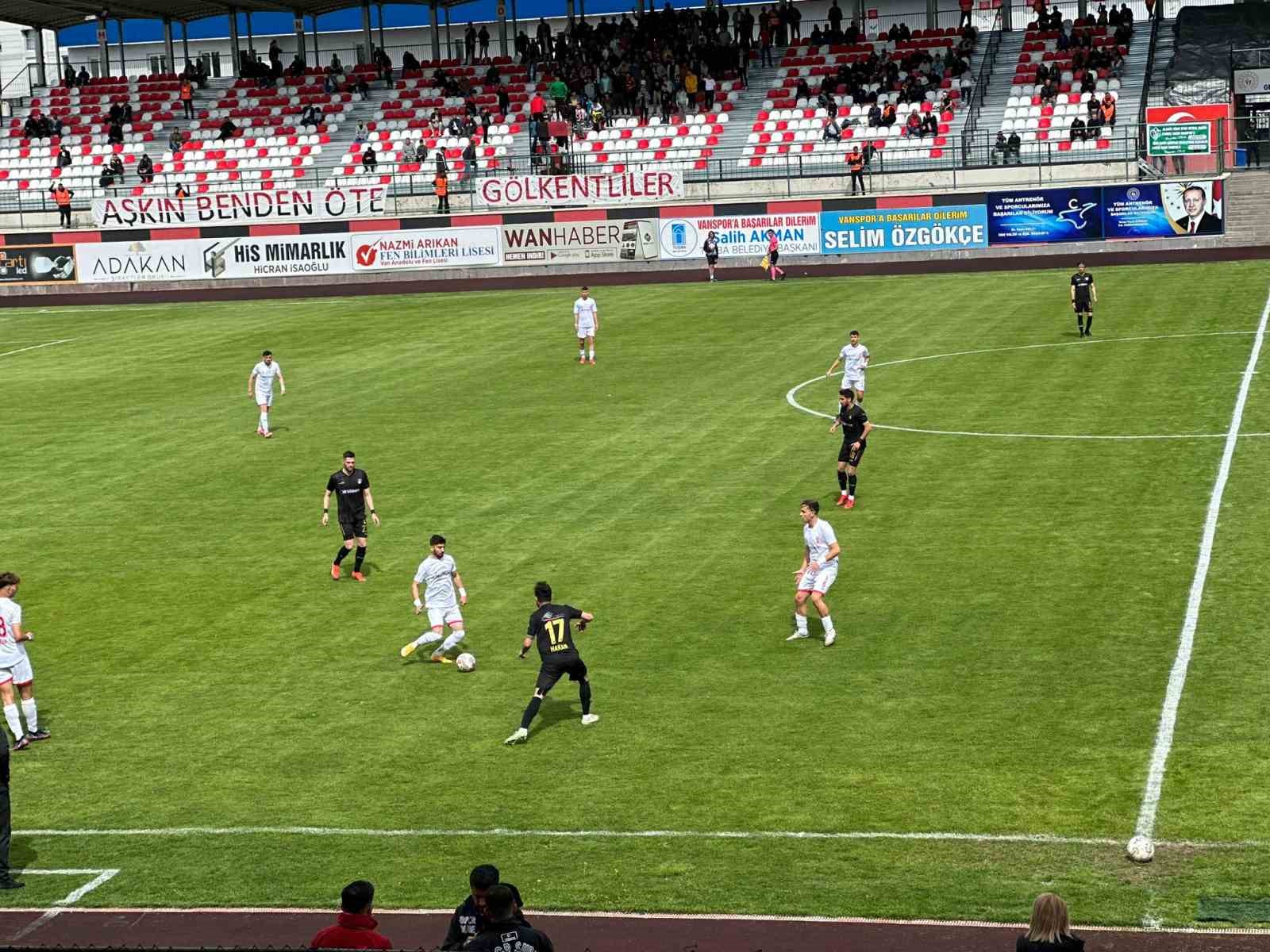 TFF 2. Lig: Vanspor FK: 8 - Balıkesirspor: 0
