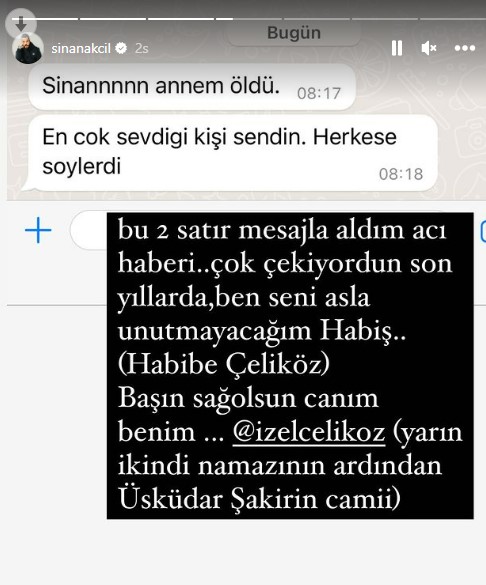 Ünlü şarkıcı İzel'in annesi hayatını kaybetti