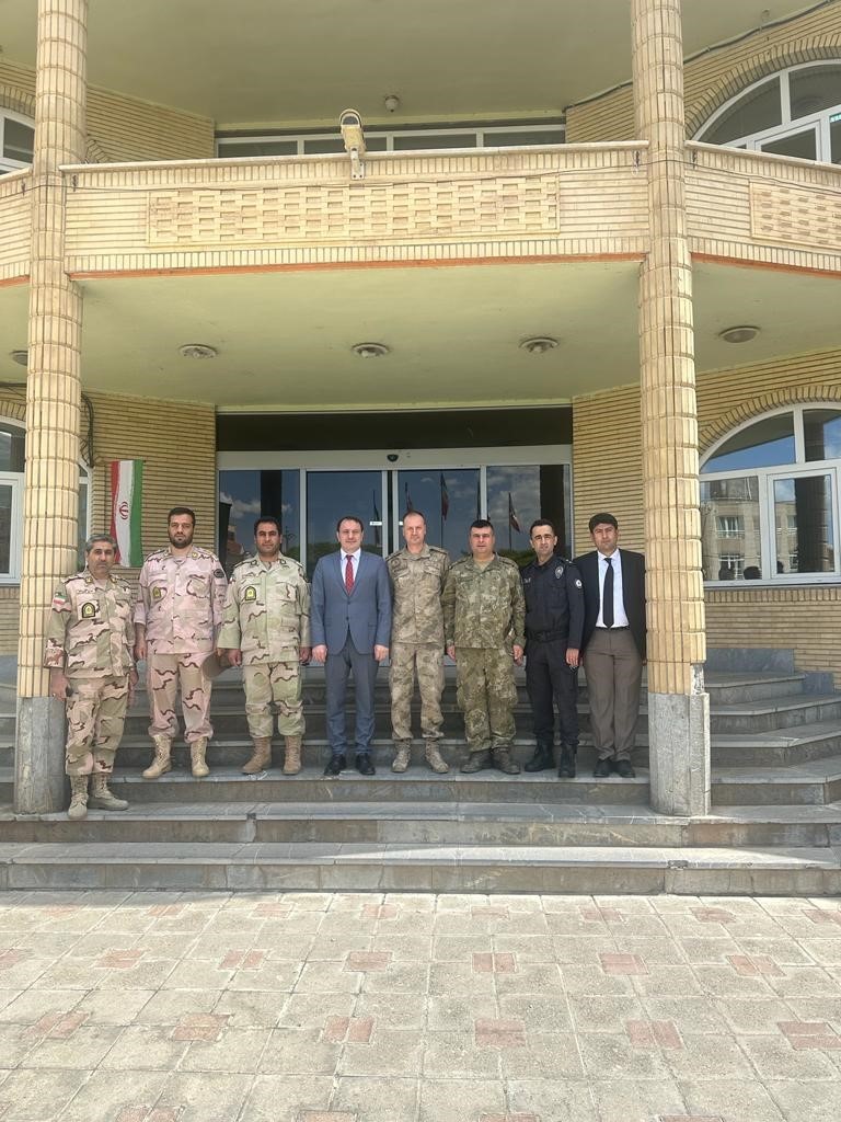 Kaymakam Türker sınır güvenlik toplantısına katıldı