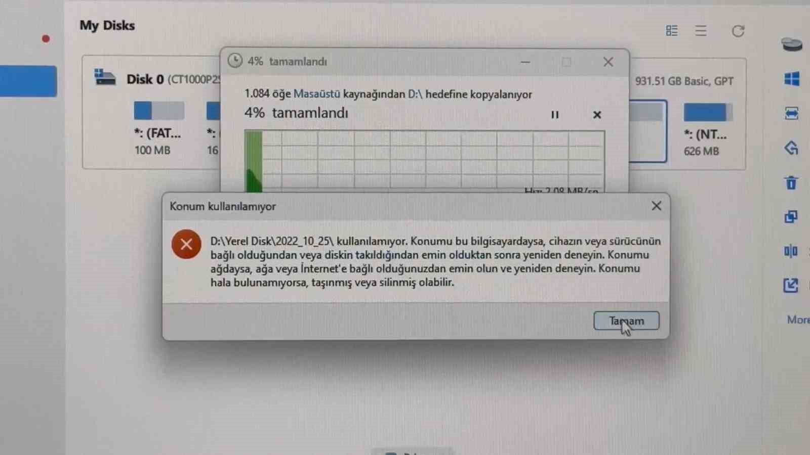 İnternetten aldı 2 terabayt, eve geldi 100 gigabayt