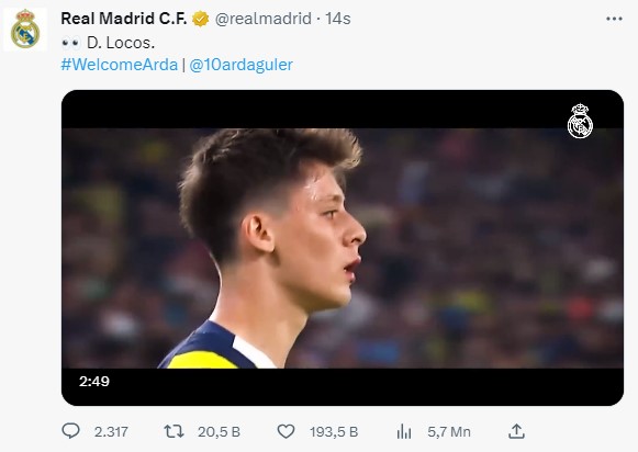 Bu ne hız Arda! Ayağının tozuyla Real Madrid tarihine geçti