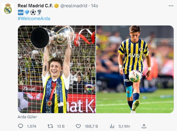 Bu ne hız Arda! Ayağının tozuyla Real Madrid tarihine geçti