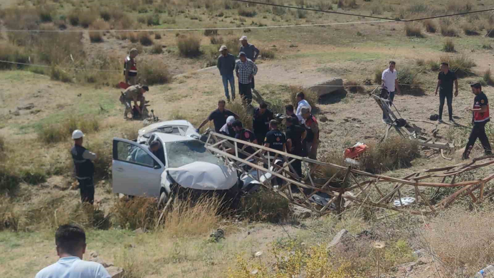 Van’da trafik kazası: 1 ölü, 3 yaralı