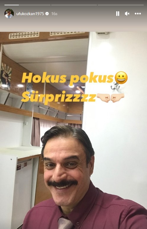 Siroz tedavisi gören Ufuk Özkan, setlere dönerek son halini paylaştı