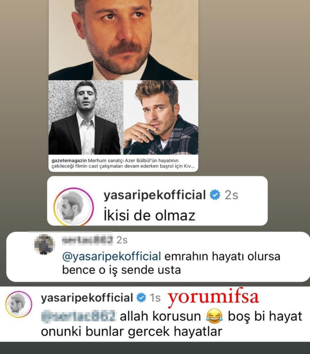 Yaşar İpek'ten 