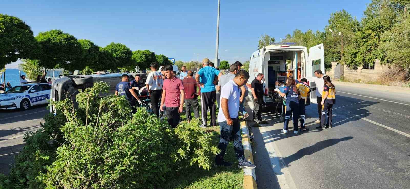 Van’da trafik kazası: 2 yaralı