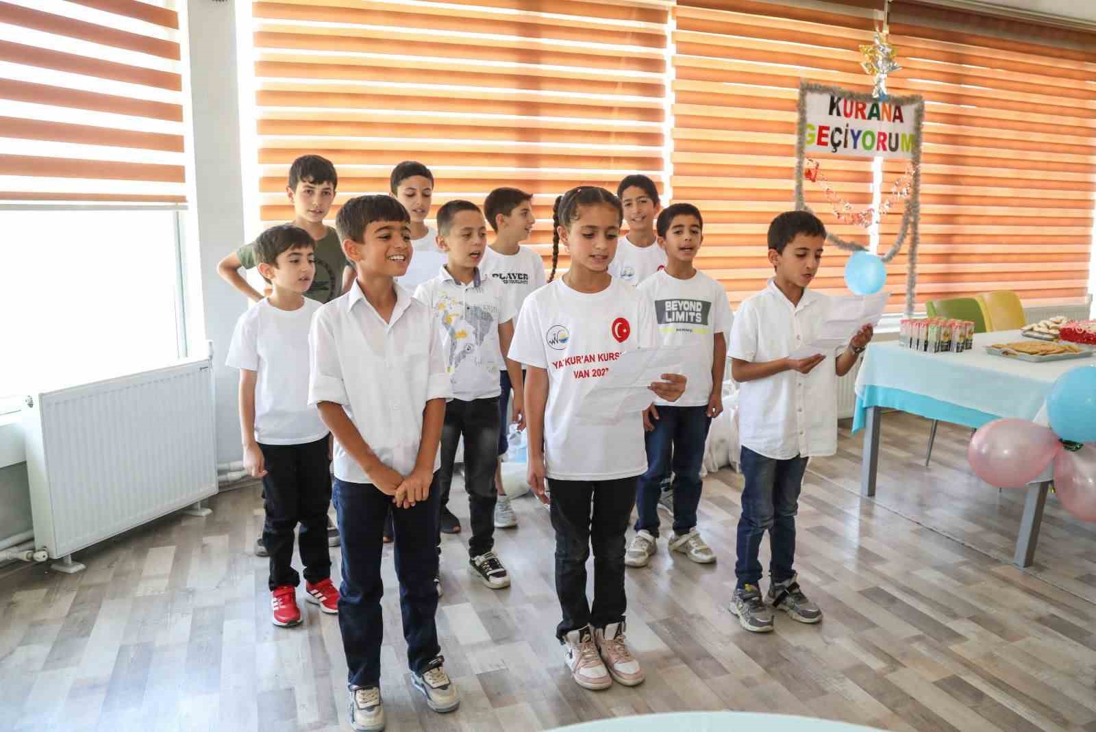 Van’da Kur’an-ı Kerim’e geçen öğrenciler için program düzenlendi