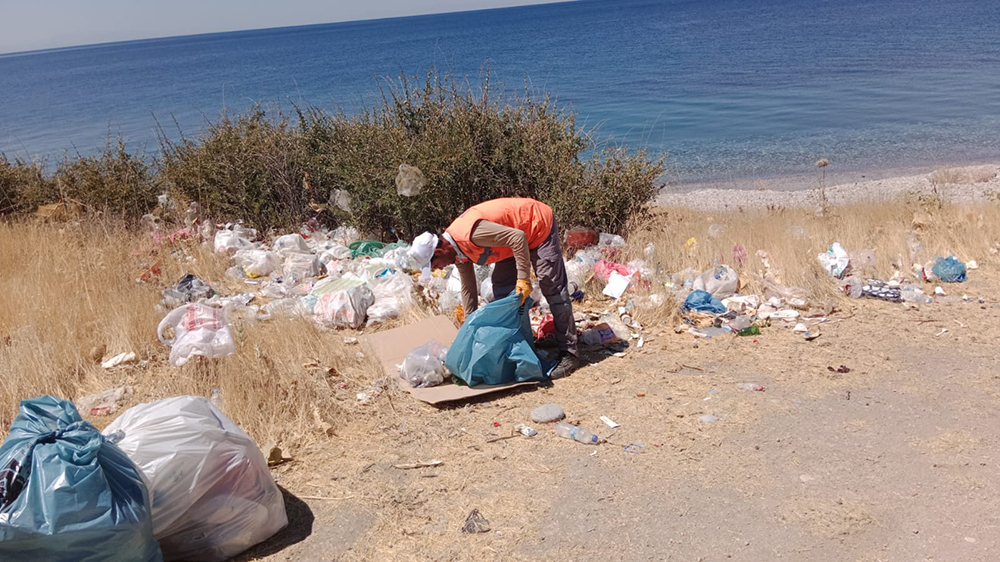 Tuşba Sahillerinde Temizlik Seferberliği