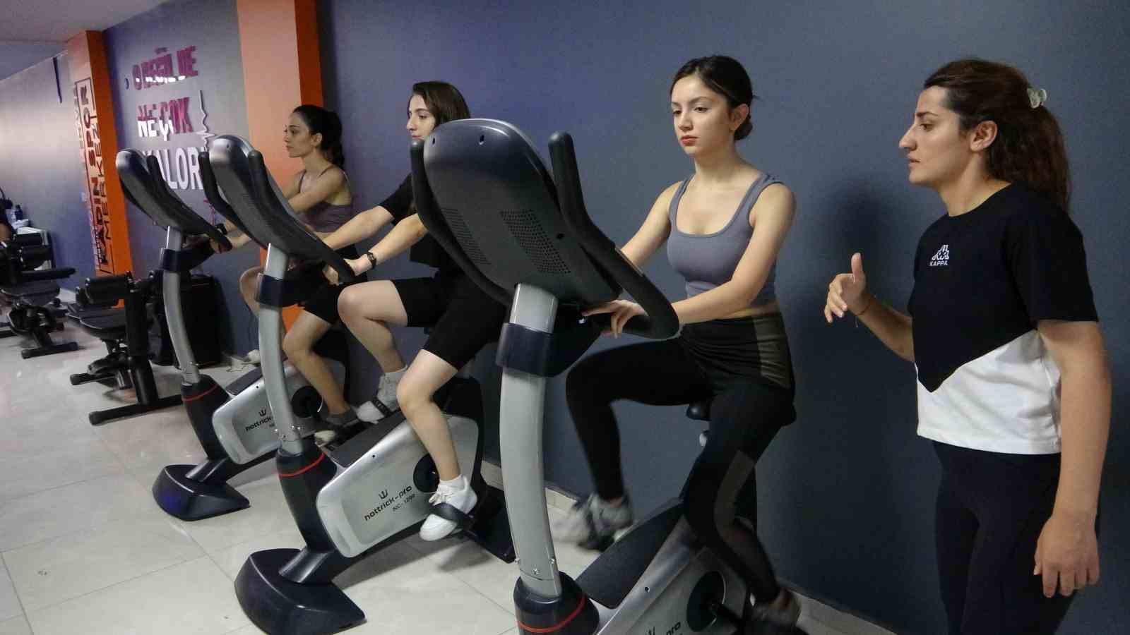 Van’da kadın spor merkezlerine yoğun ilgi