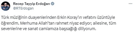 Ölümü herkesi yasa boğdu! Siyaset ve sanat camiasından peş peşe 