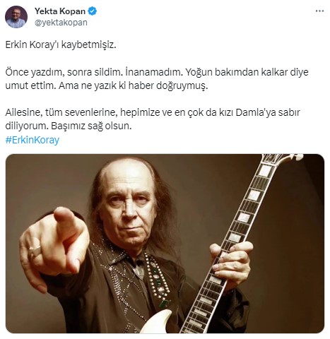 Ölümü herkesi yasa boğdu! Siyaset ve sanat camiasından peş peşe 