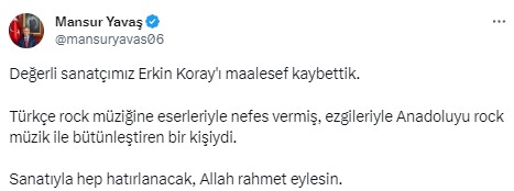 Ölümü herkesi yasa boğdu! Siyaset ve sanat camiasından peş peşe 
